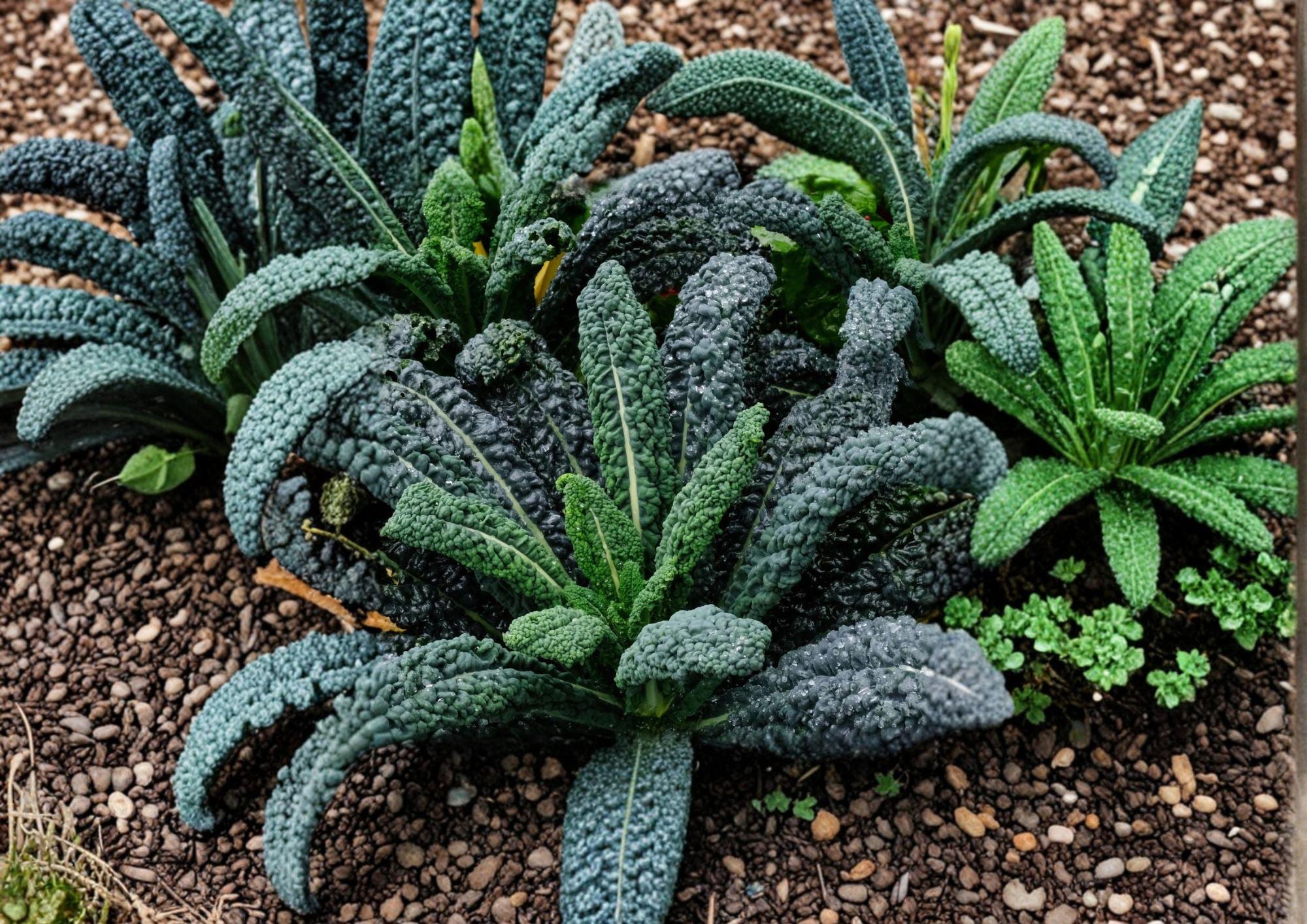Lacinato Kale Seeds 500 Count – Heirloom Dinosaur Kale, Black Tuscan, Cold Hardy Garden Vegetable, Italian Leafy Green