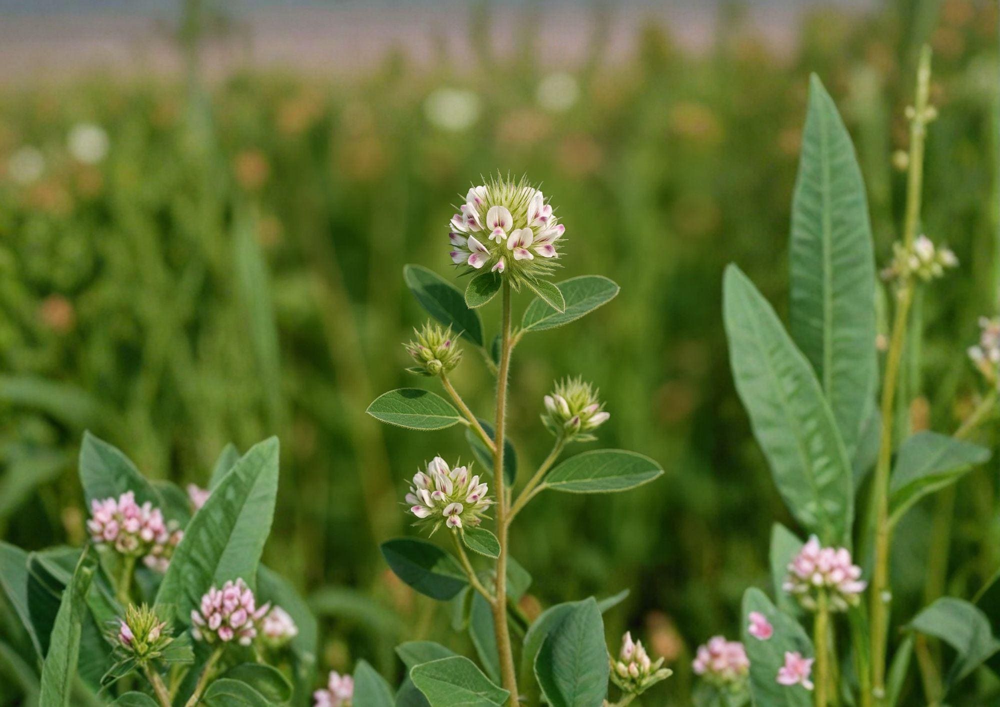 Roundhead Bush Clover Seeds | Native Prairie Wildflower | Lespedeza capitata | Pollinator-Friendly, Drought Tolerant, Perennial Legume
