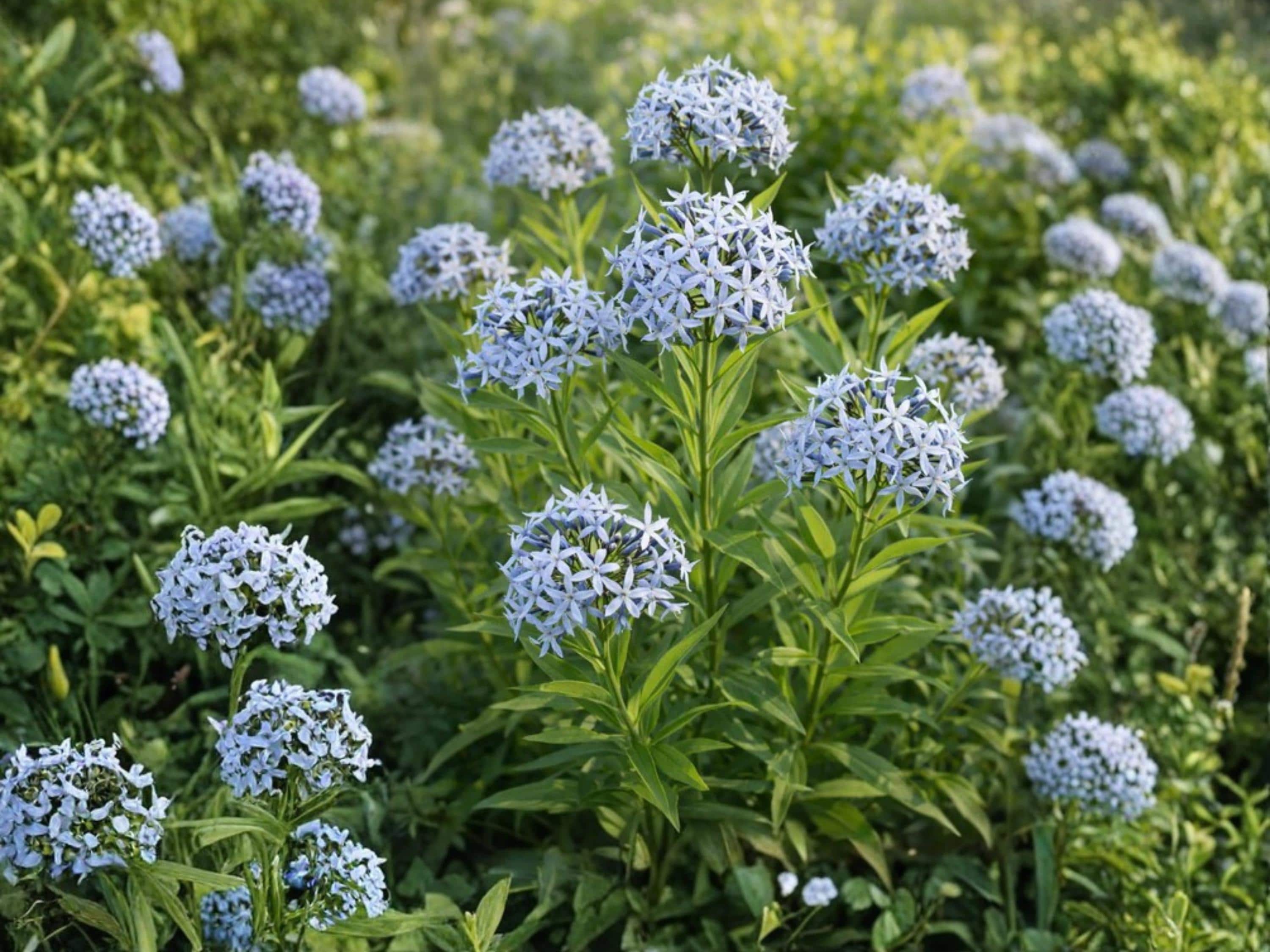 Eastern Bluestar Seeds 10 Pack – Amsonia tabernaemontana Native Perennial for Pollinator Gardens
