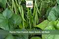 Petite Filet French Bean Seeds 50 Pack – Phaseolus vulgaris, Slim Green Gourmet Beans for Vegetable Gardens & Containers