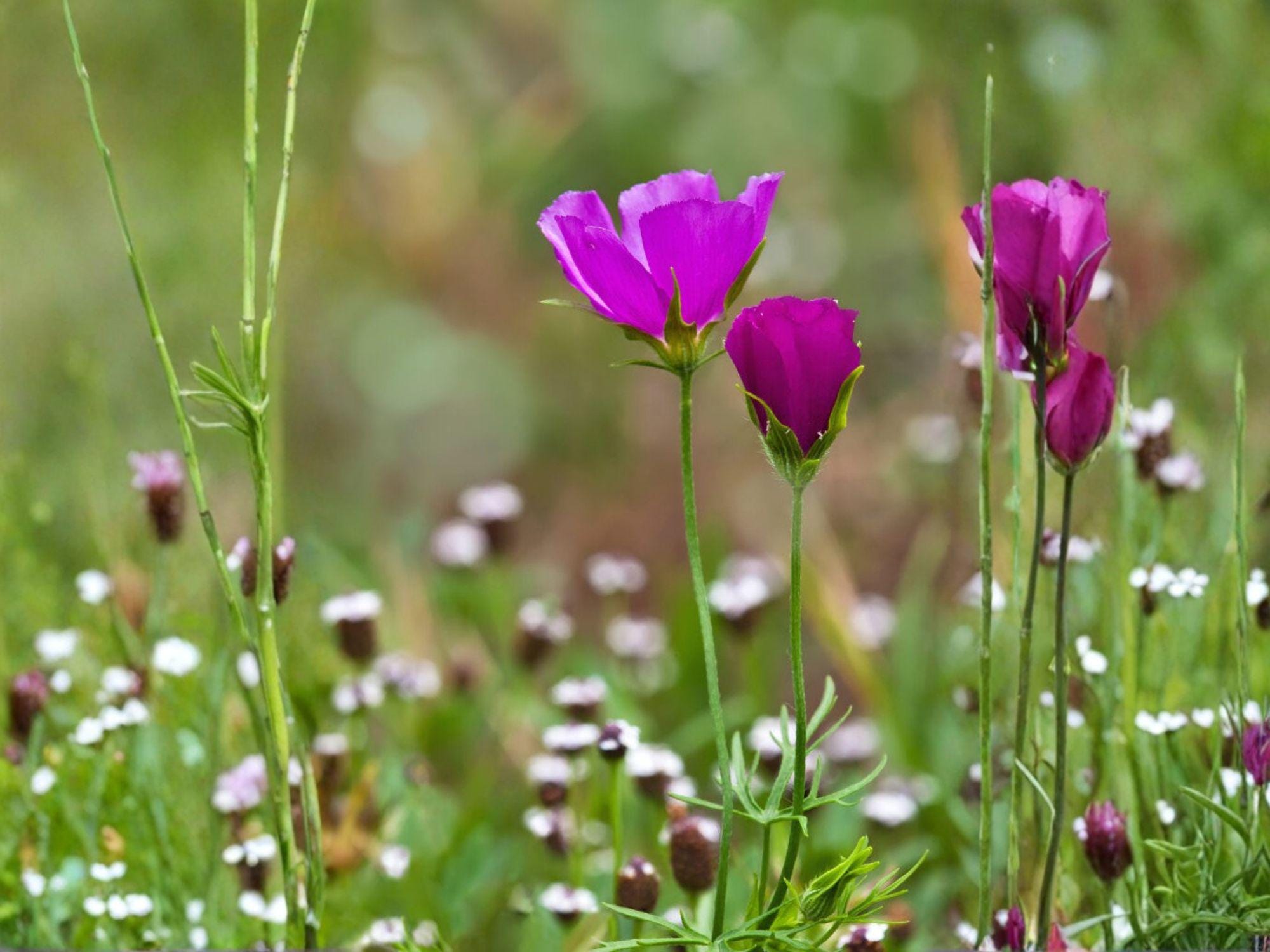 Purple Poppy Mallow Seeds – Heirloom Non-GMO Wildflower Groundcover – Callirhoe involucrata Native Garden Seeds
