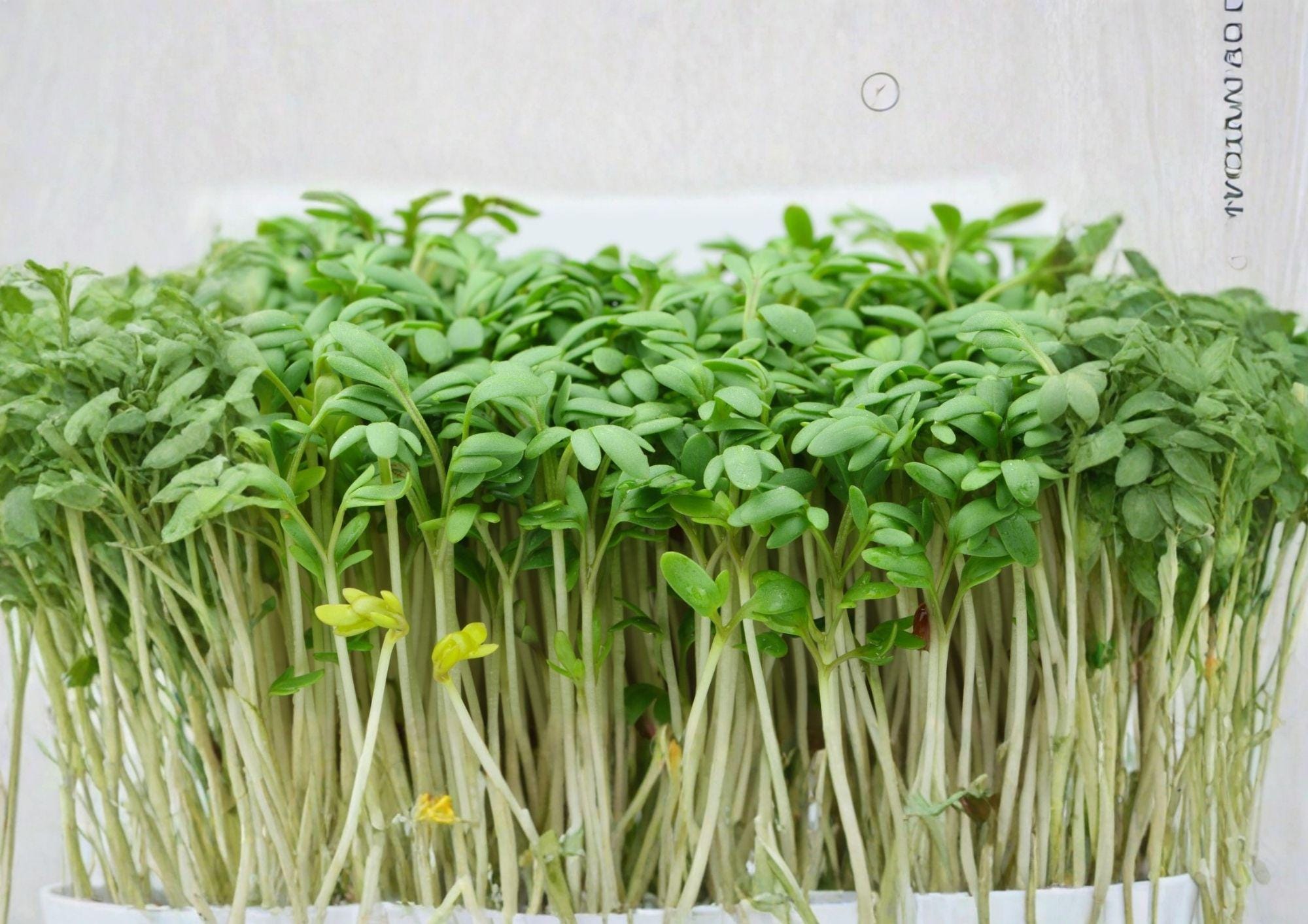 Organic Curled Cress Herb Seeds – Non-GMO Heirloom Microgreen & Salad Green for Kitchen Gardens, Indoor & Container Growing
