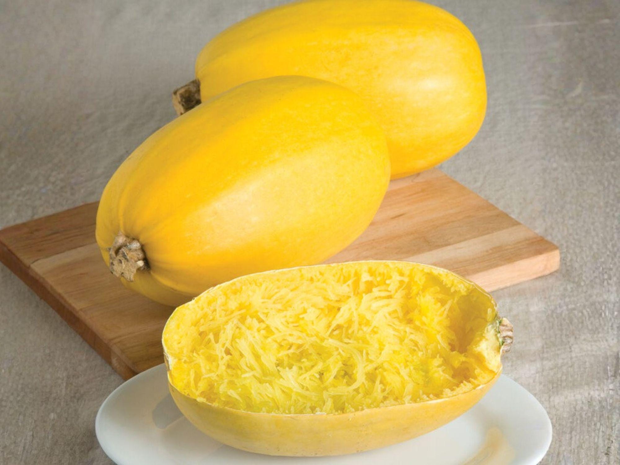 Spaghetti Squash Seeds – 10 Winter Vegetable Seeds for Growing Spaghetti-Like Flesh – Cucurbita pepo