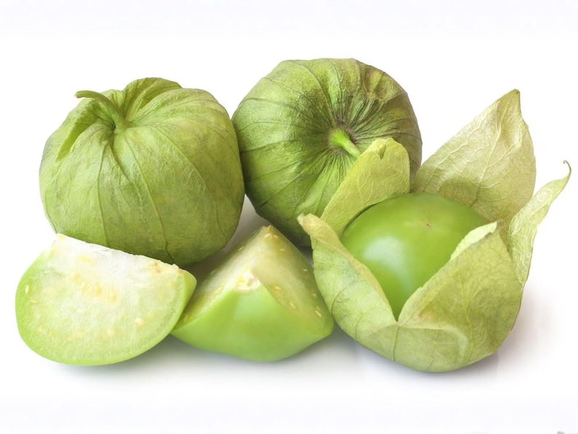 Heirloom Tomatillo Verde Seeds – Green Salsa Vegetable, Mexican Cuisine, High-Yield, Full Sun, 30 Seeds