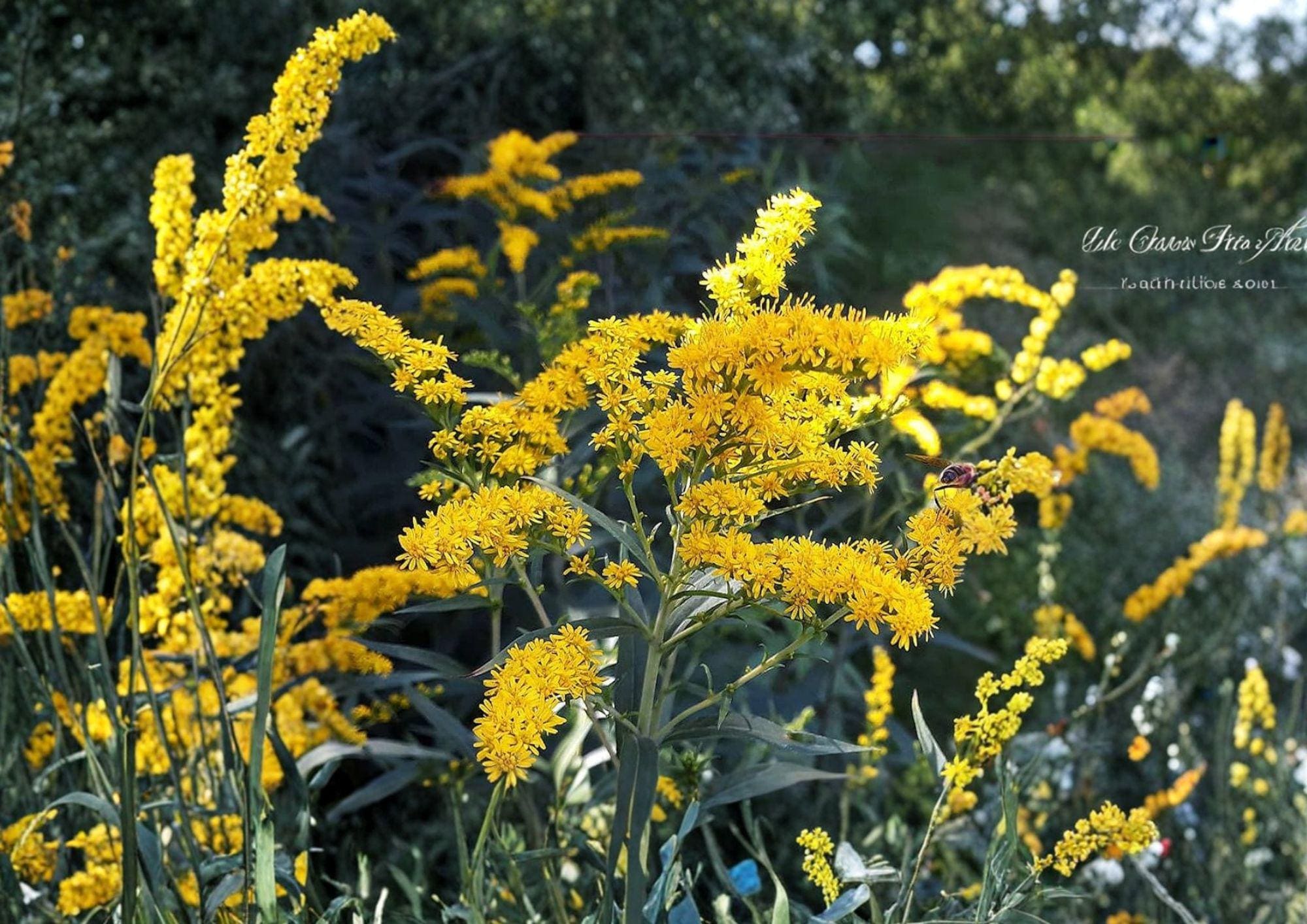Old Field Goldenrod Seeds – 500 Native Wildflower Seeds for Yellow Fall Blooms, Solidago nemoralis, Prairie Perennial, Pollinator Friendly