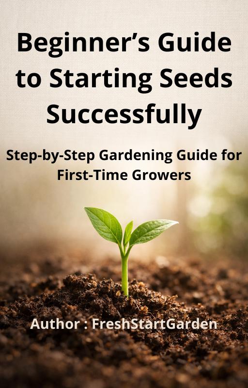 Beginner Seed Starting Guide PDF, Indoor Gardening Tips for First-Time Growers, Germination & Transplanting Instructions