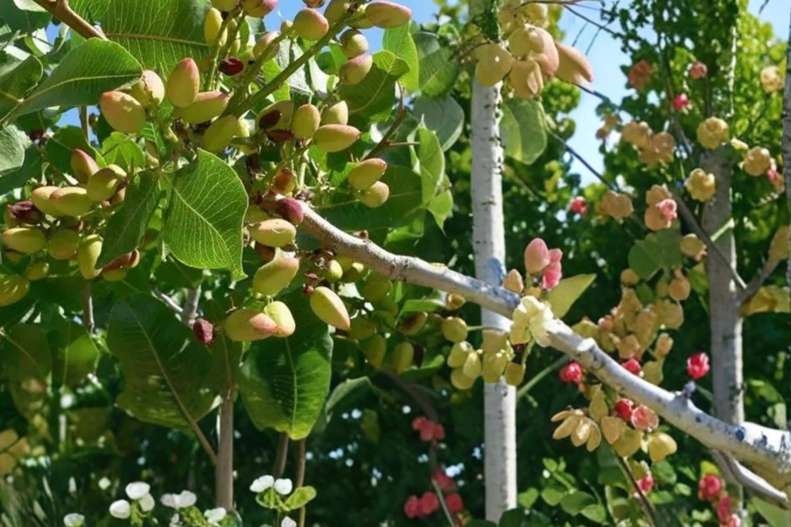 Pistachio Tree Seeds – Edible Nut Tree, Drought Tolerant, Full Sun, Pistacia vera, Garden Plant