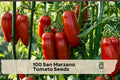 San Marzano Tomato Seeds - Heirloom Indeterminate Solanum lycopersicum for Garden, Trellis, Full Sun, 100+ Seeds