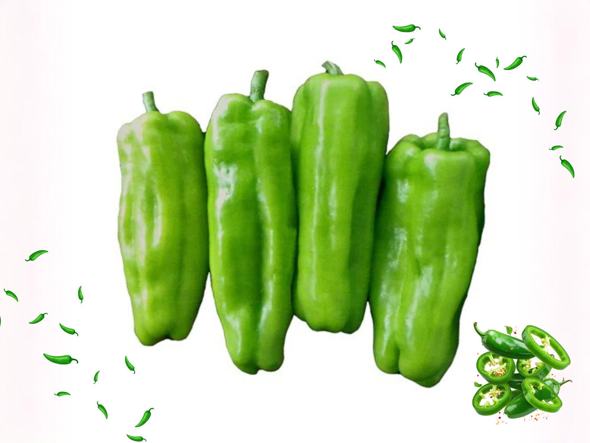 Cubanelle Italian Sweet Pepper Seeds – Heirloom Non-GMO Capsicum annuum for Frying, Stuffing & Fresh Use (25 Seeds)