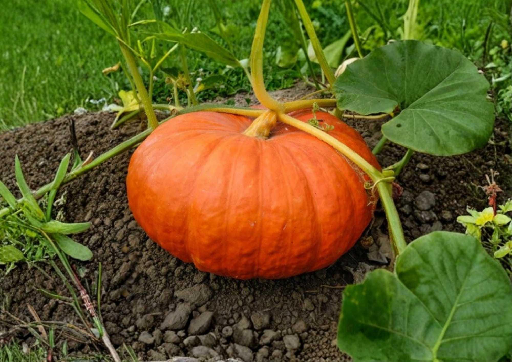 Dills Atlantic Giant Pumpkin Seeds Non-GMO for Giant Vegetable Gardening, Record-Breaking Orange Pumpkins