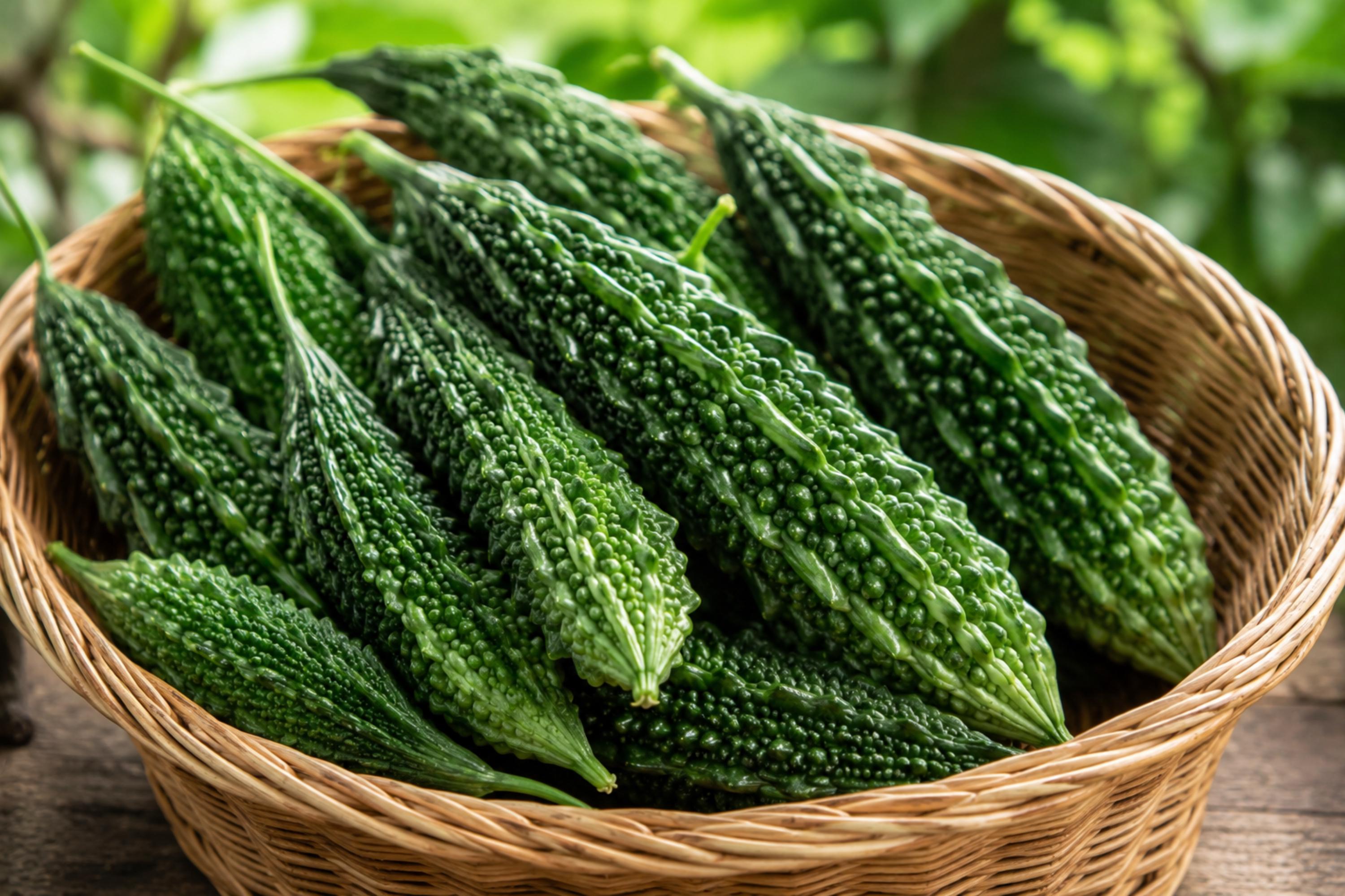 Indian Bitter Gourd Seeds | Hybrid Bitter Melon Variety for Asian Cuisine | Momordica charantia (5 Seeds)