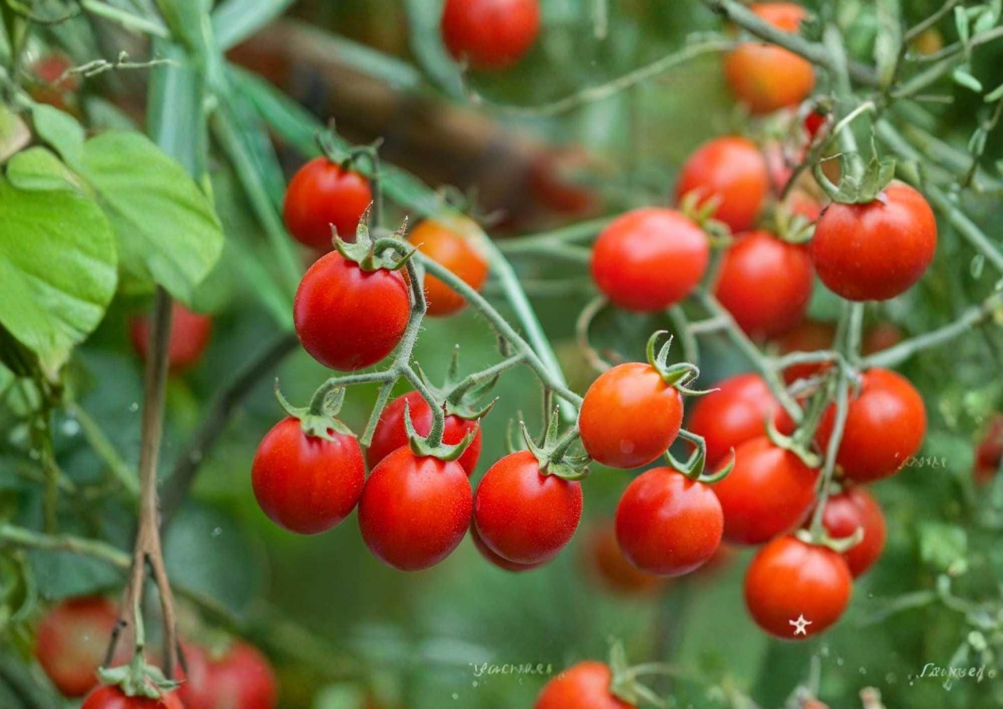 Sugar Bomb Cherry Tomato Seeds – Heirloom, Red, High-Yield, Solanum lycopersicum