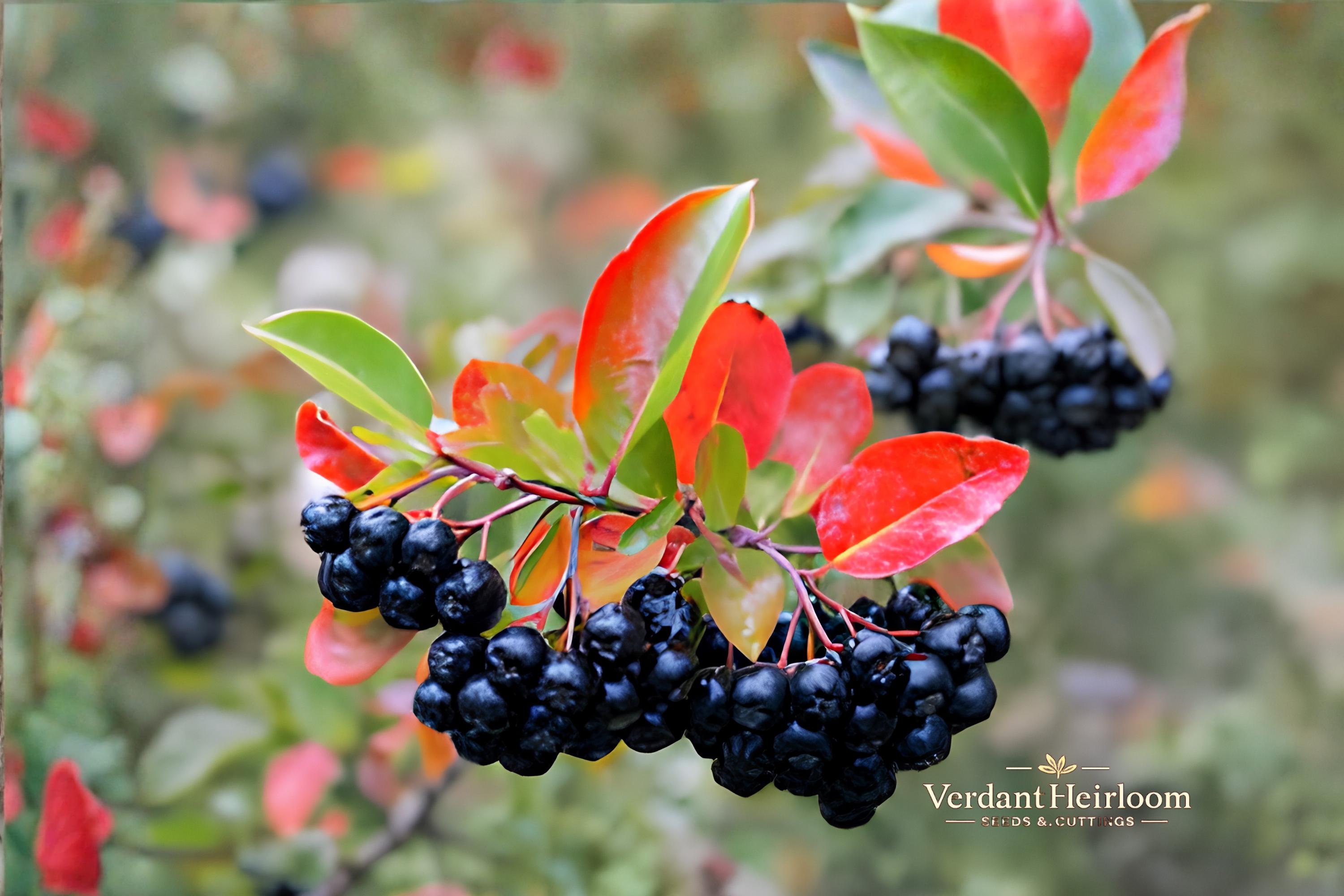 Black Chokeberry Unrooted Cuttings – Aronia melanocarpa, 12 Live 6–8 Inch Shrubs for Landscaping & Wildlife Gardens