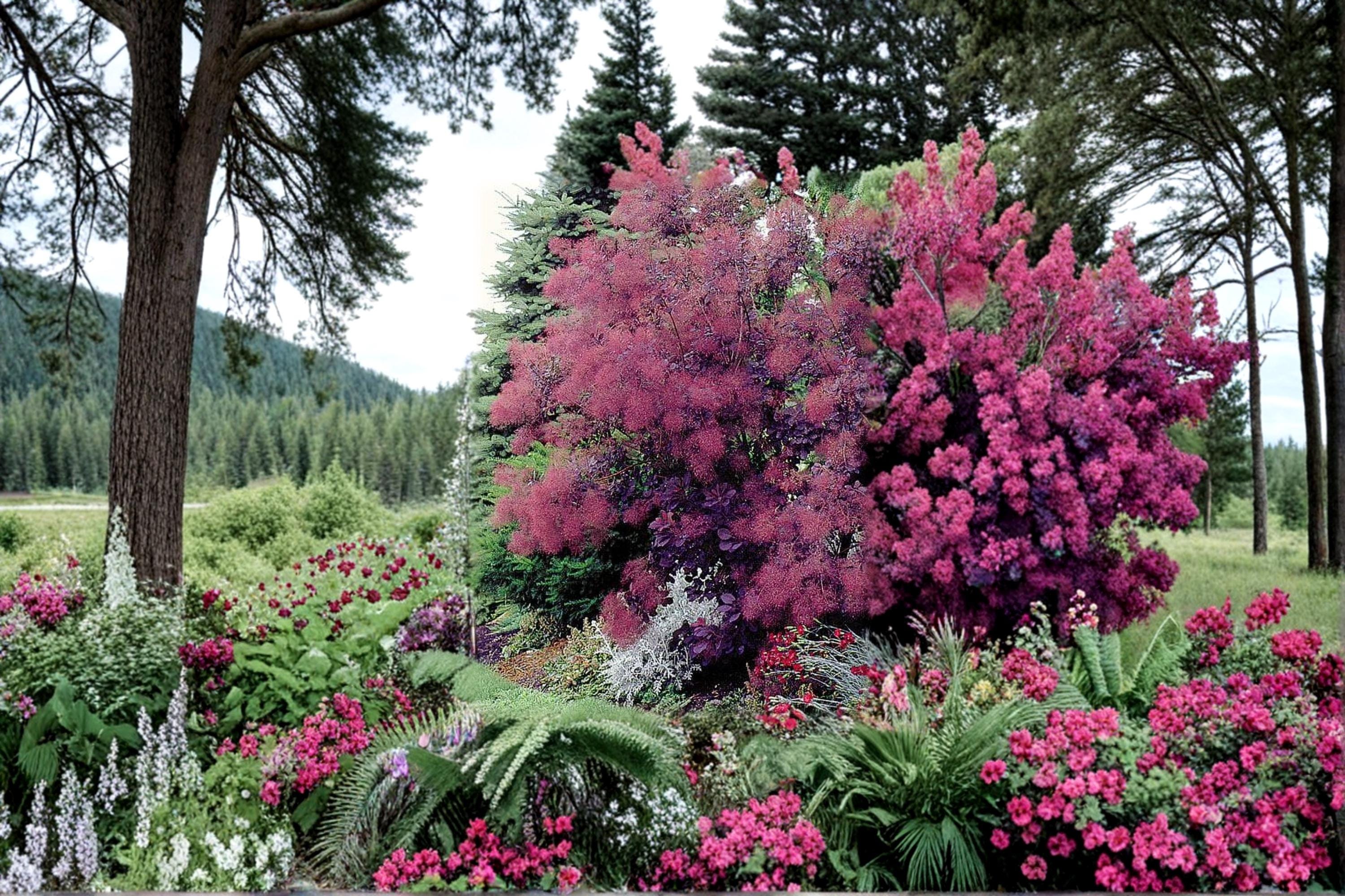 Blue Leaf Mimosa Seeds – Acacia baileyana purpurea, Evergreen Tree, Drought Tolerant, Full Sun, Garden & Landscape Plant