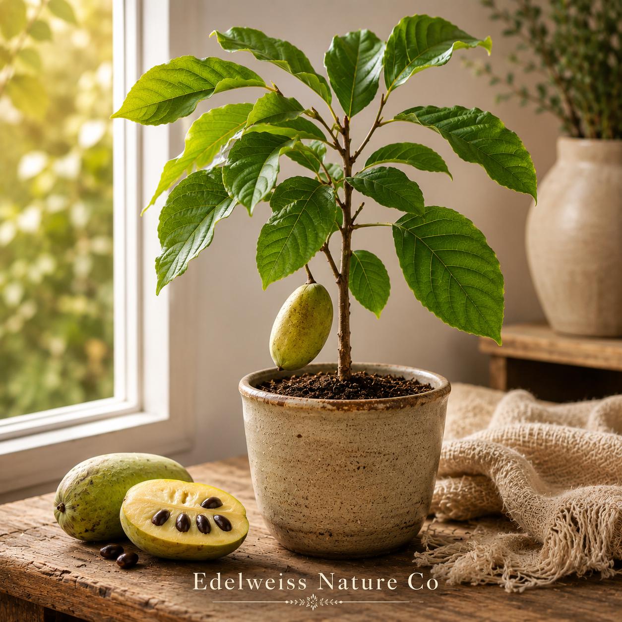 Bare Root Pawpaw Tree | Asimina triloba Native Edible Fruit Tree for Backyard Orchard & Woodland Garden