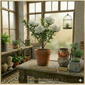 Grand Duke of Tuscany Jasmine Starter Plant | Fragrant Double White Blooms | Jasminum sambac Live Tropical Flowering Vine
