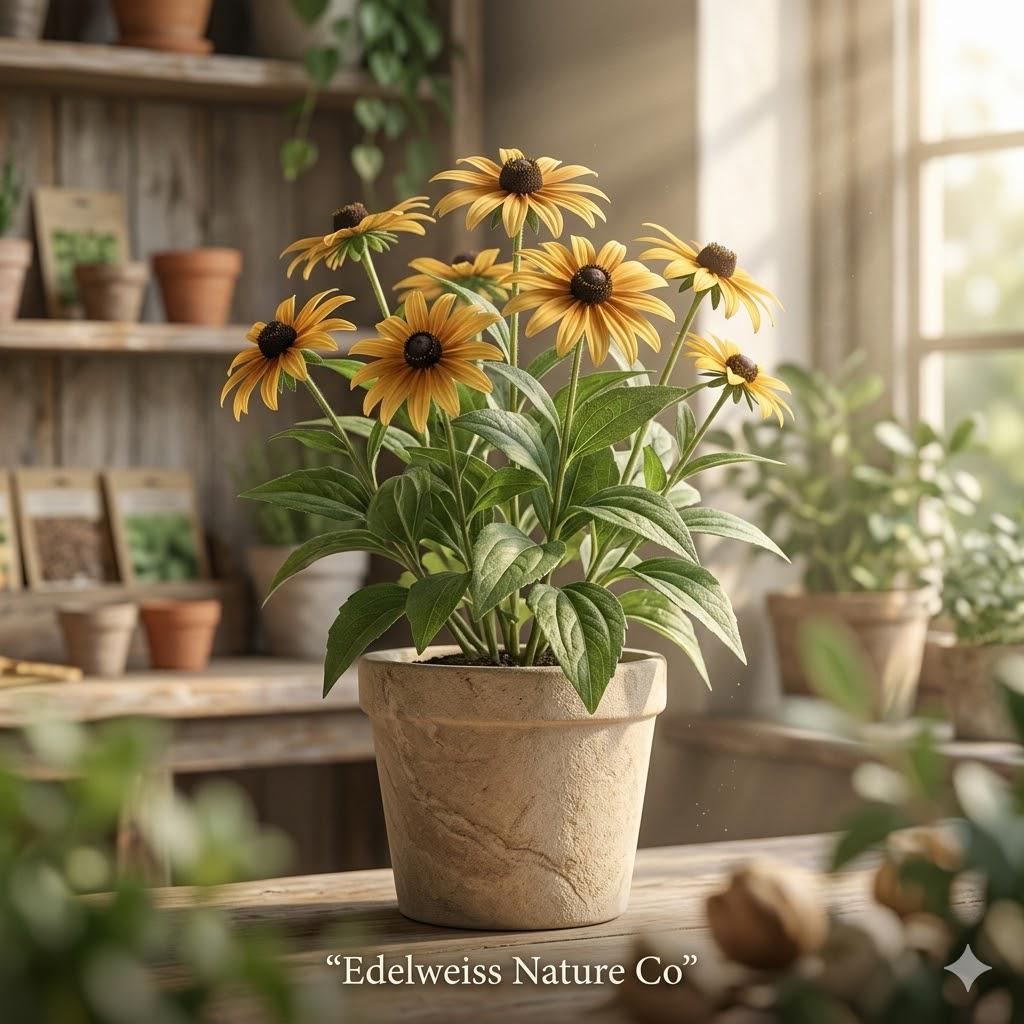 Black Eyed Susan Bare Root Plants | Rudbeckia Wildflower Perennial | Yellow Pollinator Garden Flower