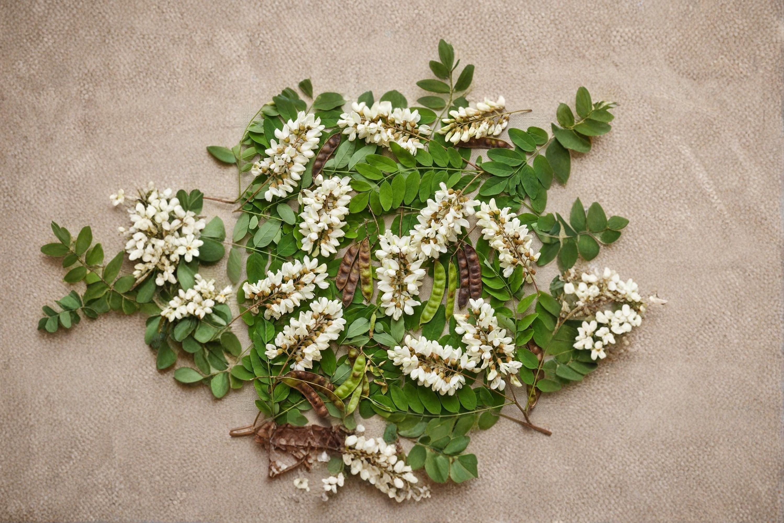 Black Locust Tree Seeds – Robinia pseudoacacia, Deciduous Flowering Tree, 50 Seeds for Landscaping & Garden