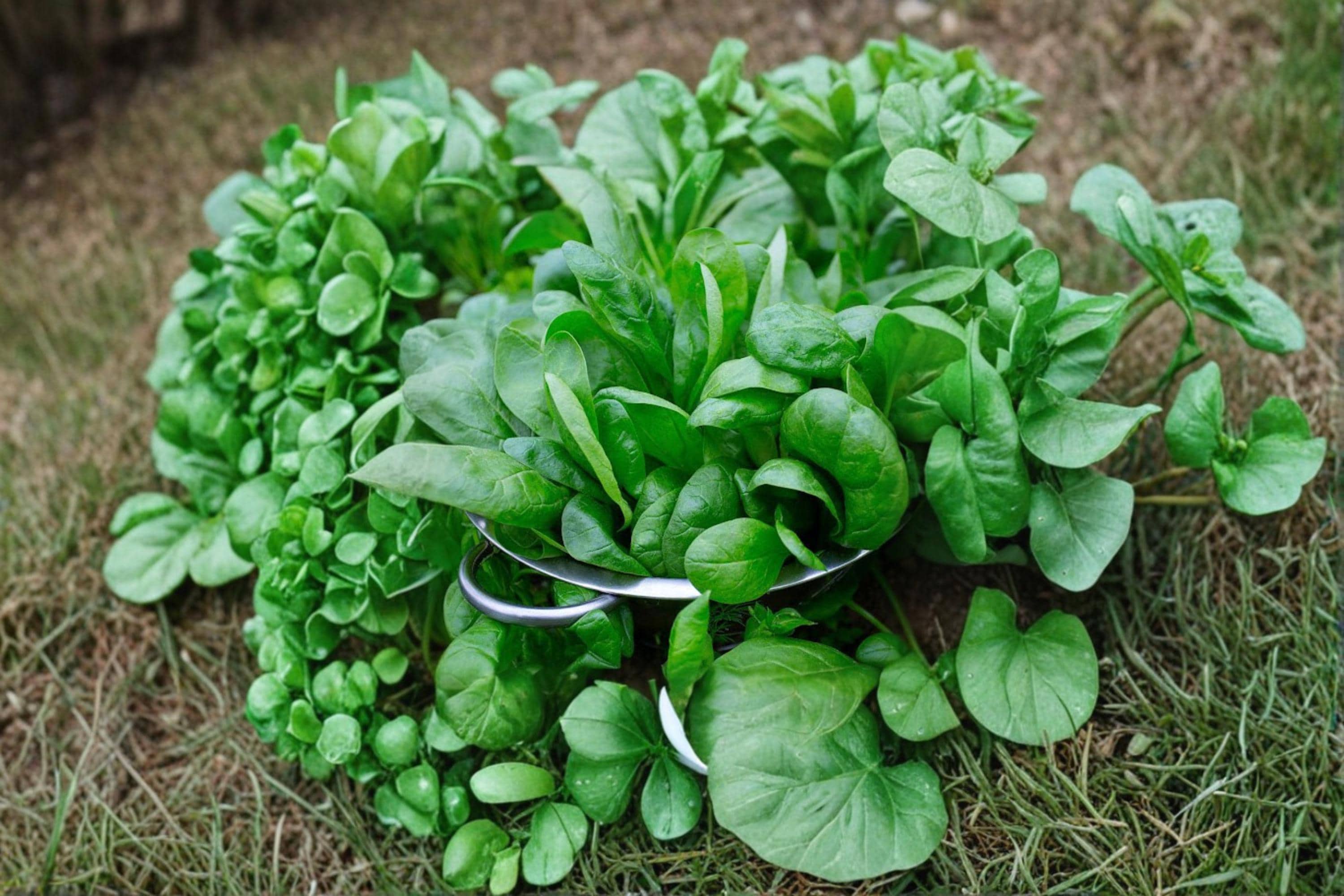 Space Hybrid Spinach Seeds – Leafy Green Vegetable, Spinacia oleracea, Salad Greens, Container Garden, 200+ Seeds