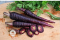 Purple Haze Carrot Seeds – Hybrid Non-GMO, Deep Purple Roots, Sweet Flavor, 100+ Seeds for Fresh Eating, Roasting & Juicing