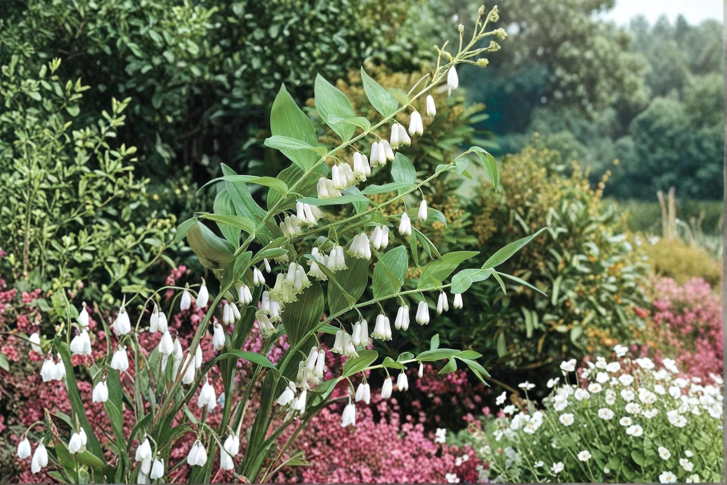 Great Solomon's Seal Seeds – Polygonatum biflorum – Perennial Woodland Wildflower for Shade Gardens and Native Landscapes