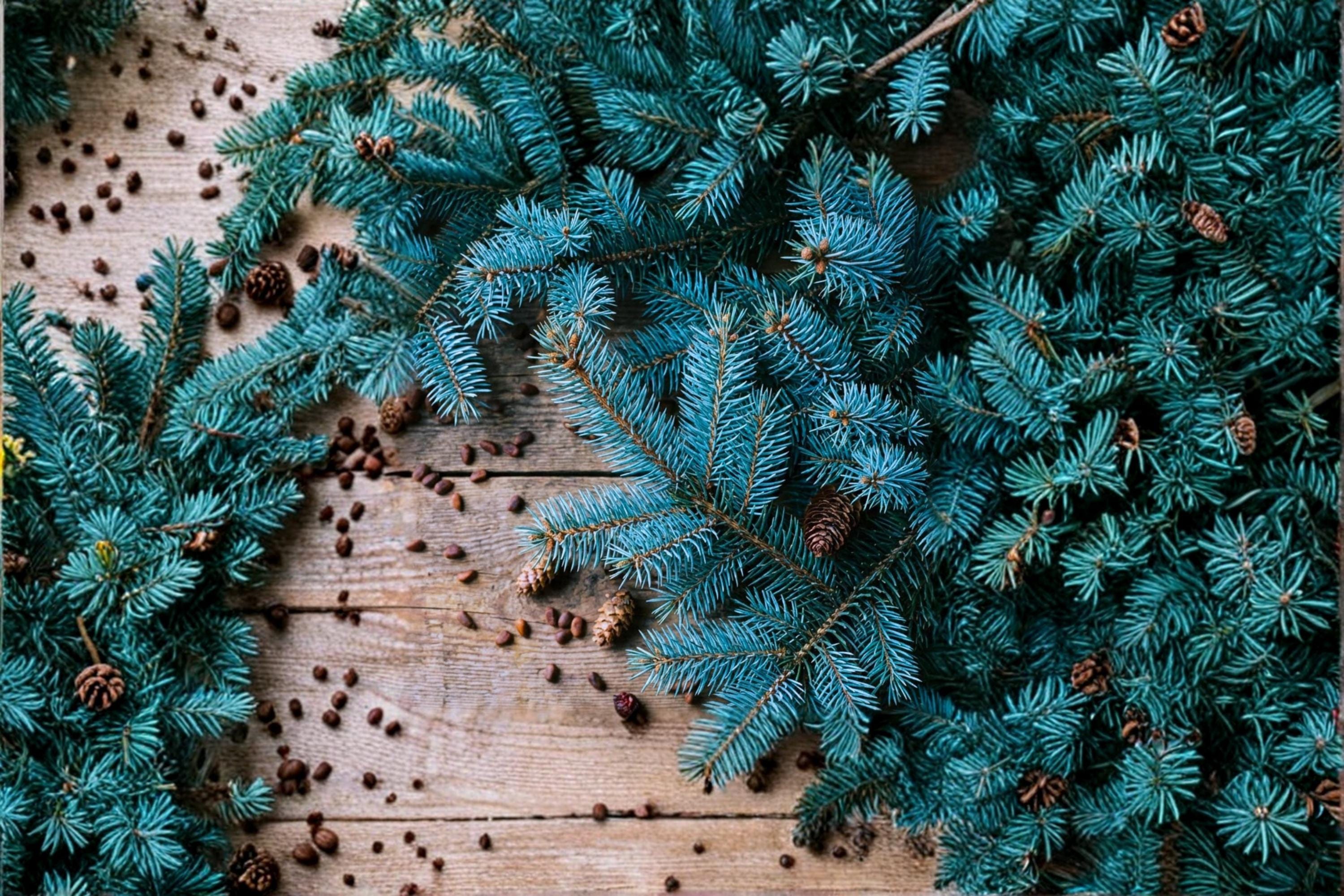 Blue Spruce Seeds – Picea pungens Evergreen Conifer Tree for Bonsai & Landscape, 20 Seeds