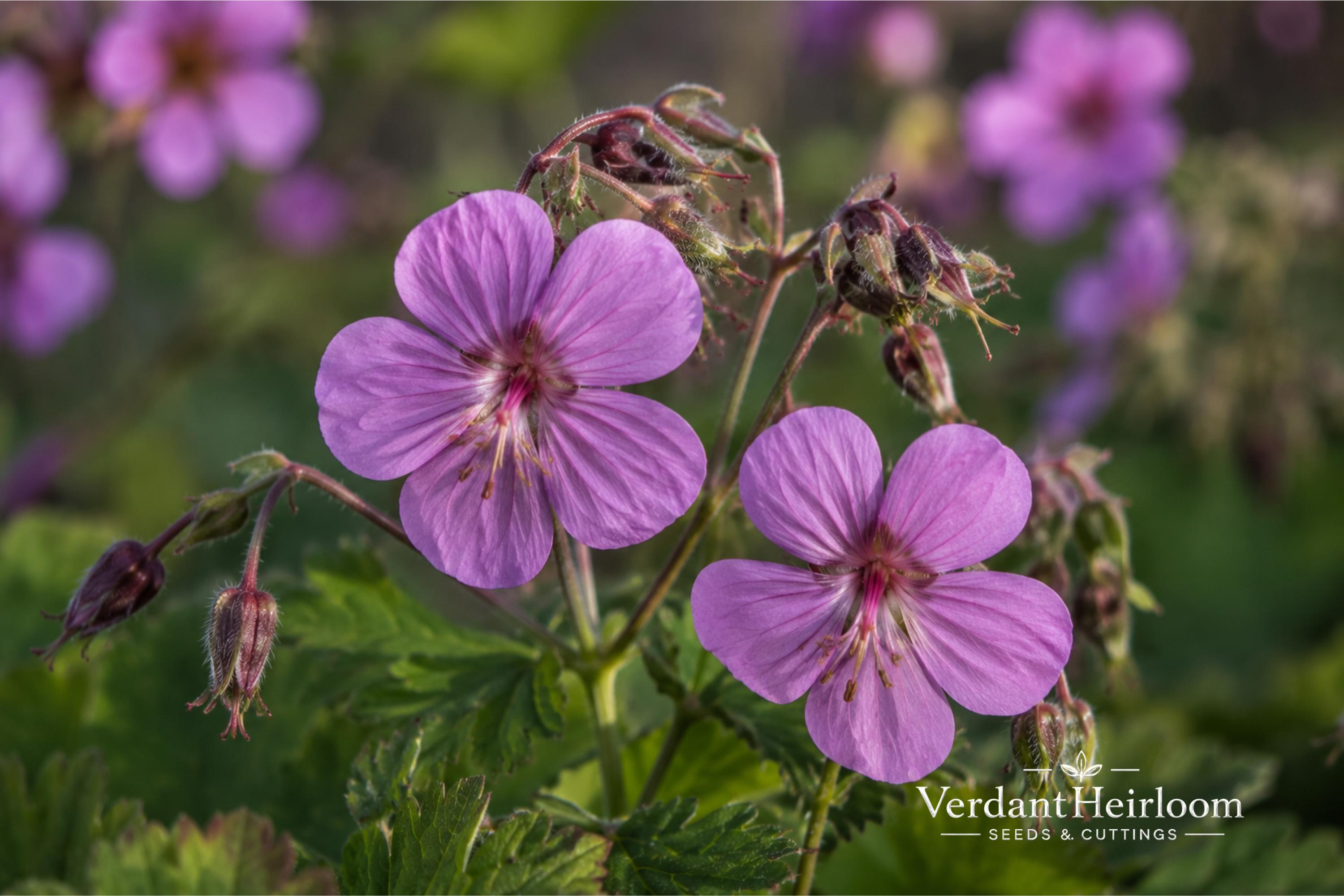 Big Root Geranium Plants – Geranium macrorrhizum Groundcover Perennial – Live Bare Root 3-Pack for Borders & Shade Gardens