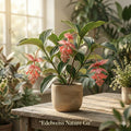 Royal Zenz Magnifica Medinilla Starter Plant – Tropical Flowering Houseplant, Cascading Pink Blooms, Glossy Foliage, Exotic Ornamental Plant