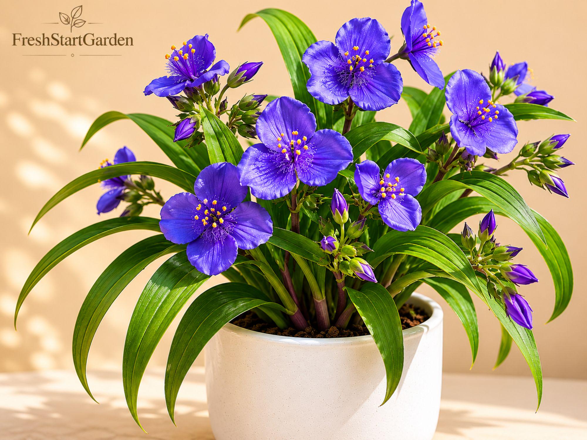 Virginia Spiderwort Bare Root Perennial - Tradescantia virginiana Native Pollinator Garden Plant