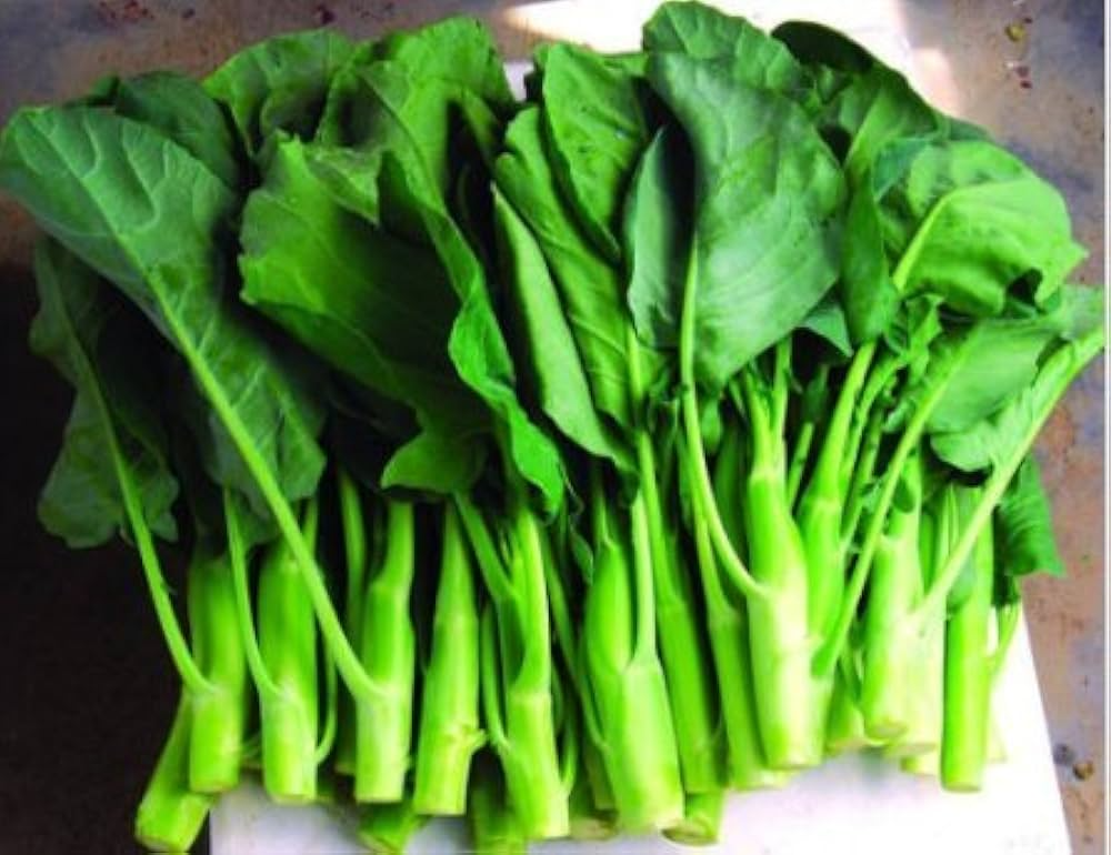 Wan Shen Kailan Seeds 500mg - Heirloom Chinese Broccoli Brassica oleracea var. alboglabra for Stir-Fries, Soups & Salads - Non-GMO