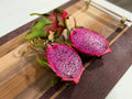 2 Red Dragon Fruit Cuttings 9–14" | Physical Graffiti Hylocereus Hybrid | Sweet Magenta Flesh, Fast Growing Edible Cactus