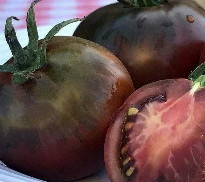Black Prince Tomato Seeds - 50+ Indeterminate Heirloom Vegetable Seeds, Solanum lycopersicum
