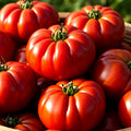 Marmande Giant Beefsteak Tomato Seeds – Heirloom, Non-GMO, Large Juicy Tomatoes, Solanum lycopersicum, 75 Seeds