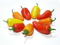 Santa Fe Grande Hot Pepper Seeds - Heirloom Capsicum annuum for Spicy Flavor, Bright Yellow-Orange Peppers, 20 Seeds