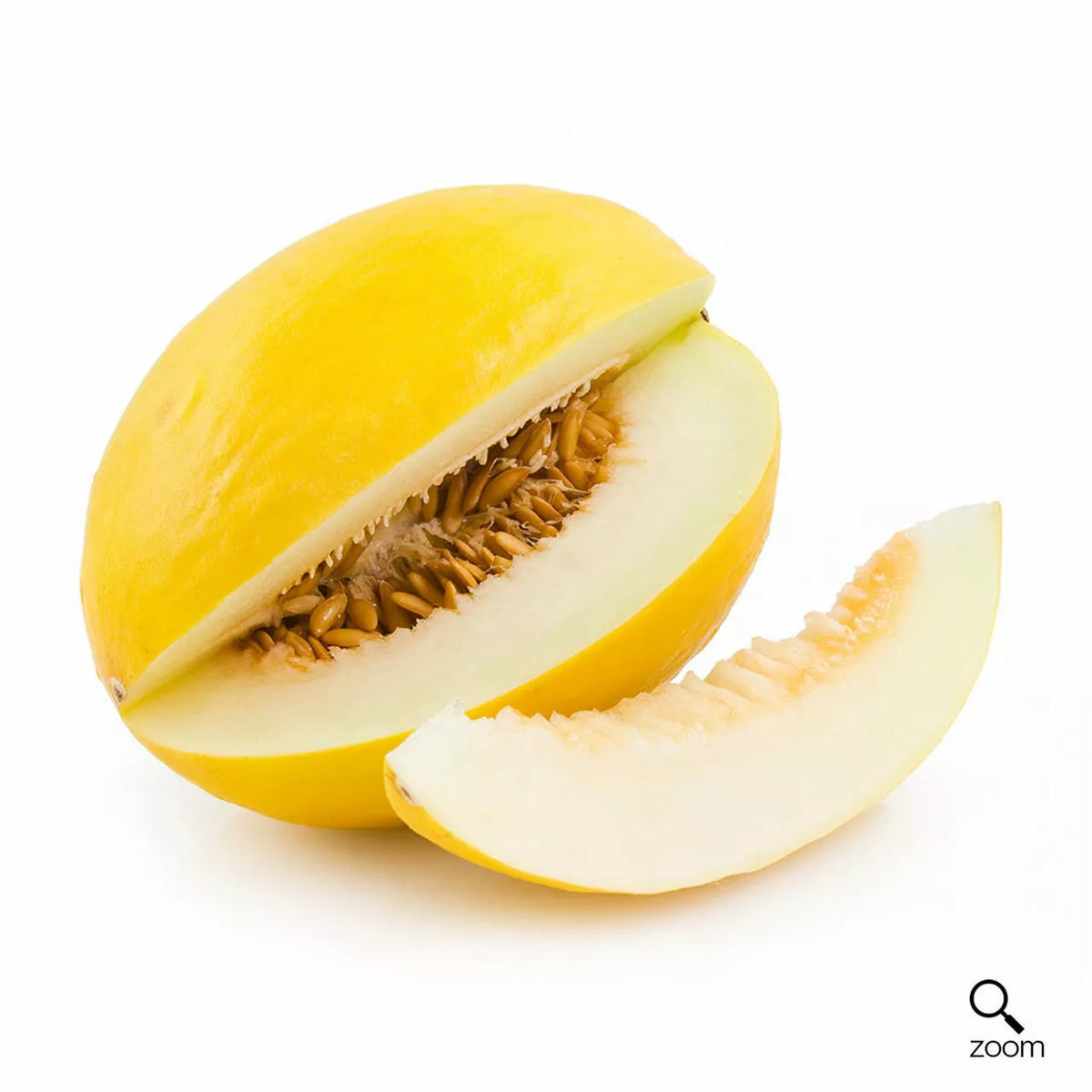 Melon Seeds Canary Yellow Sweet Flesh Cucumis melo Pack of 30 Seeds for Home Garden, Fruit, and Smoothies