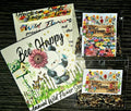 Bee Happy Wildflower Seeds - 1000+ Pollinator Attracting Native Wildflower Mix for Bees & Butterflies