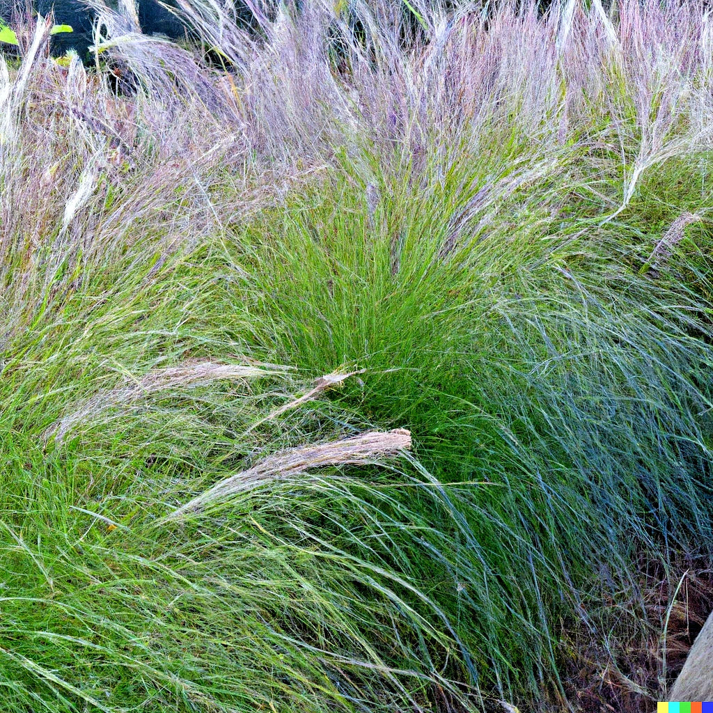 Ornamental Grass Seeds Pack | 1,000+ Big Blue (Andropogon gerardii) Landscaping Seeds for Borders & Garden Beds