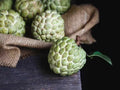 Cherimoya Seeds - Organic Custard Apple Seeds for Sweet Fruit Garden - Annona cherimola - Easy to Grow, Tropical Climate