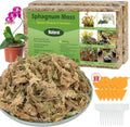 Sphagnum Moss 50QT for Plants & Reptiles, Orchid Potting Medium, Natural Moisture Retention, Rooting Medium, Terrarium Substrate