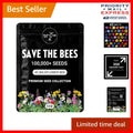 Wildflower Seed Mix – 100,000 Heirloom Pollinator-Friendly Seeds for Bees & Butterflies – Eco-Friendly Garden Mix