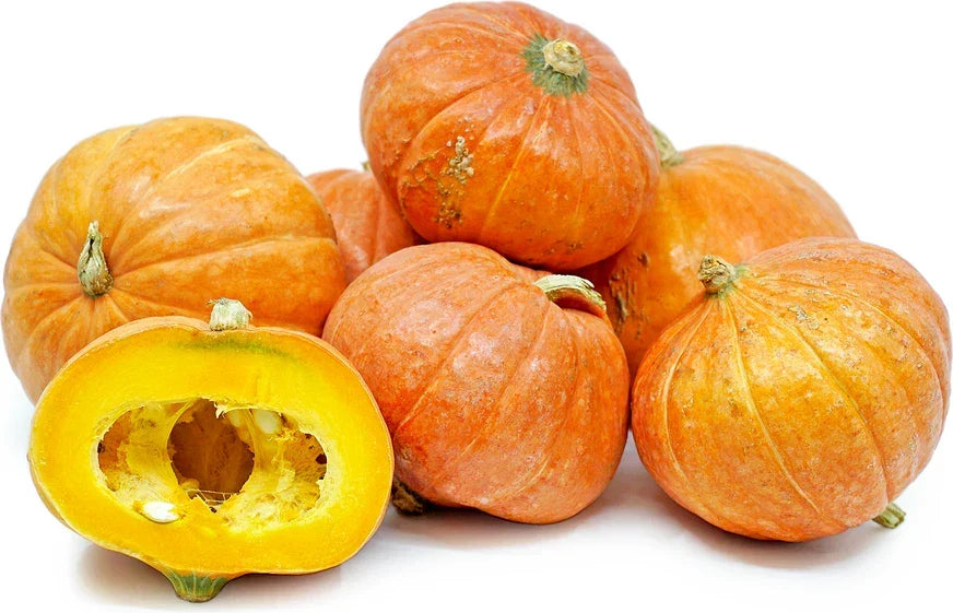 Gold Nugget Squash Seeds, Organic Cucurbita pepo, Bush-Type, Golden, for Planting, Non-GMO, Fresh Seed Packet