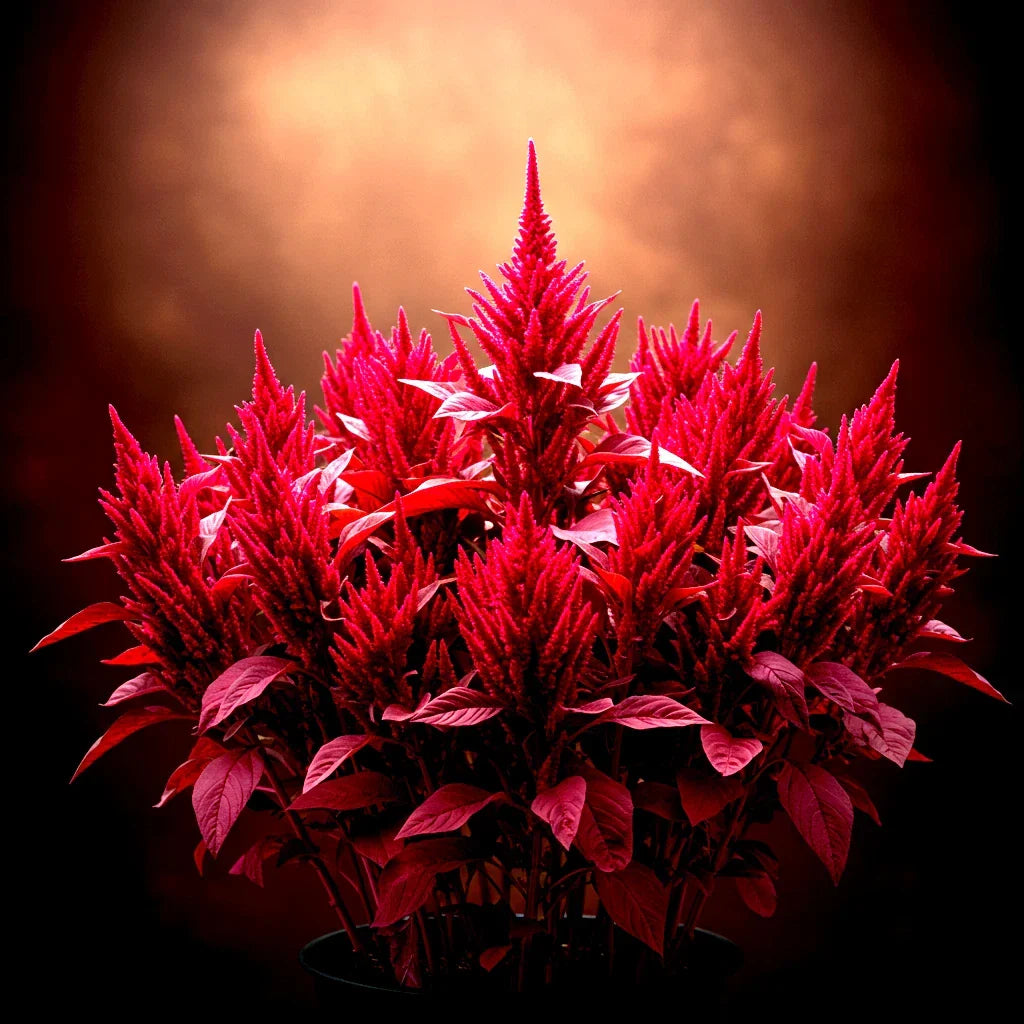 Midnight Amaranth Seeds - Non-GMO Heirloom Vegetable Seeds - Rich Color & Nutrition - Amaranthus cruentus, 2000+ Seeds Pack