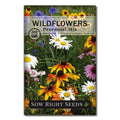 Wildflower Seeds Mix Packet - Non-GMO Heirloom Perennials with Planting Instructions