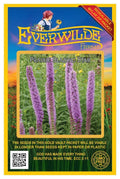 Prairie Blazing Star Wildflower Seeds 1 Oz - Liatris pycnostachya - Pollinator Attracting Perennial Seeds for Wildflower Gardens