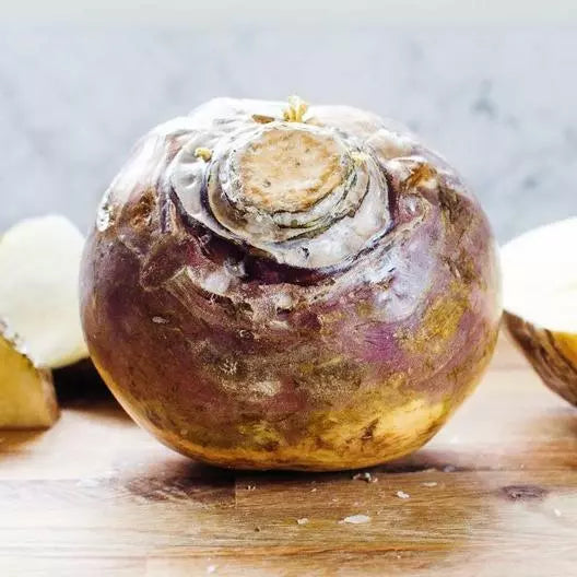 American Purple Top Rutabaga Seeds - Non-GMO Brassica napus Heirloom Vegetable Garden Seeds, 1000 Pack