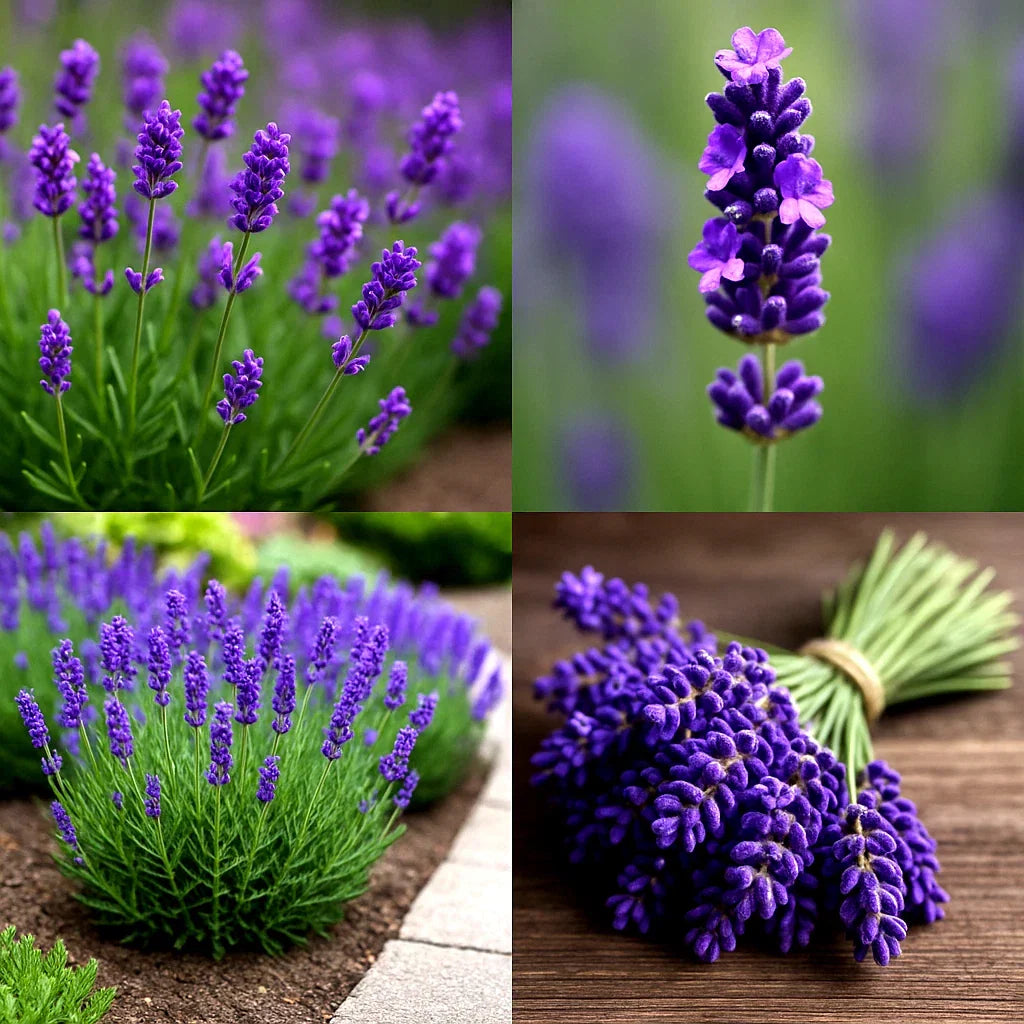English Lavender Seeds - Heirloom Lavandula angustifolia for Fragrant Gardens & Mosquito Repellent - 1200+ Seeds