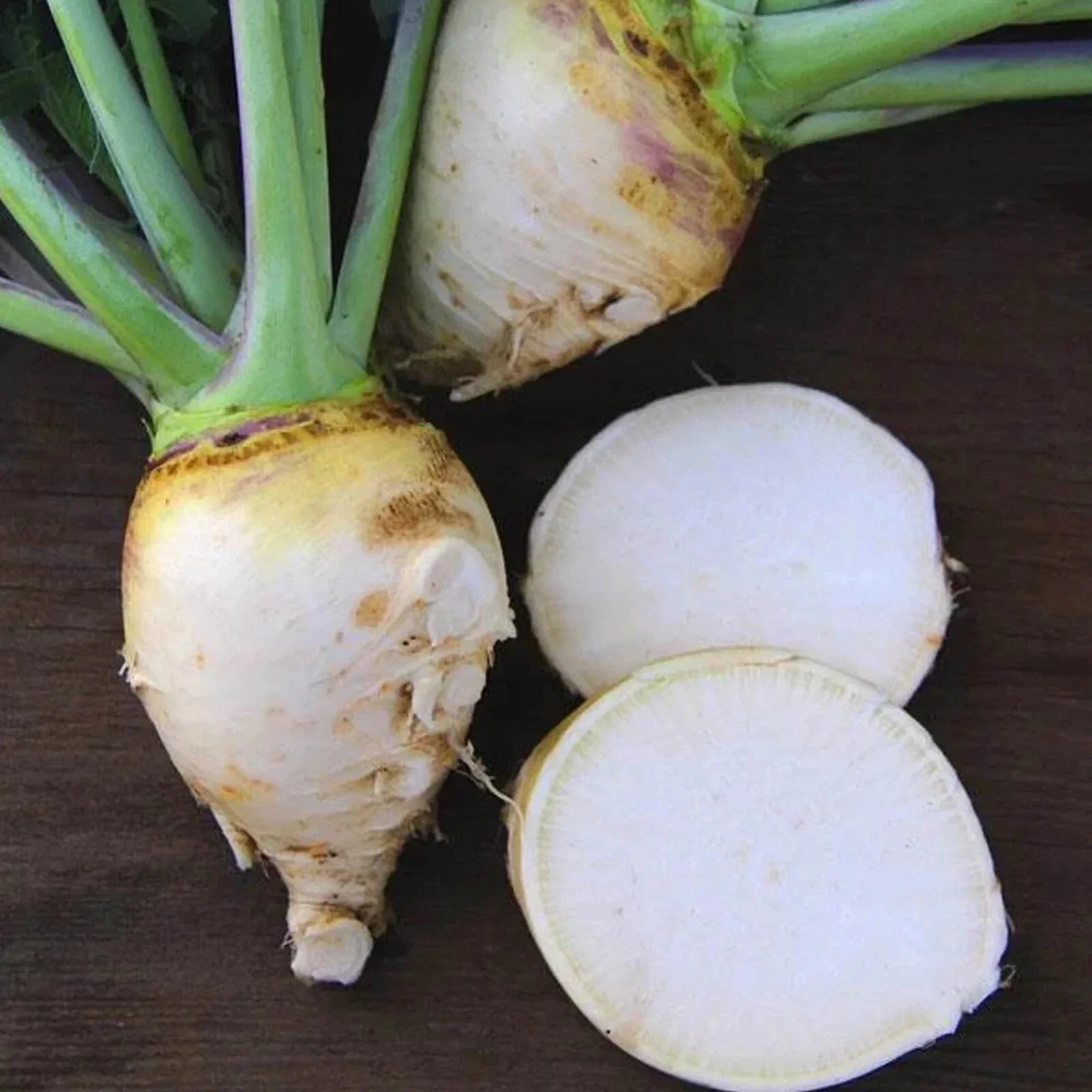 Gilfeather Rutabaga Seeds - 500+ Non-GMO Organic Vegetable Seeds Brassica napus for Garden Planting