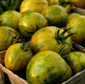 Green Zebra Tomato Seeds - Non-GMO Heirloom Lycopersicon esculentum, Striped Green-Yellow Fruit, Pack of 25 Seeds