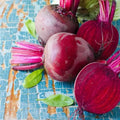 Ruby Queen Beet Seeds - Non-GMO Heirloom Beta vulgaris for Organic Gardening, Full Sun, 200 Seeds