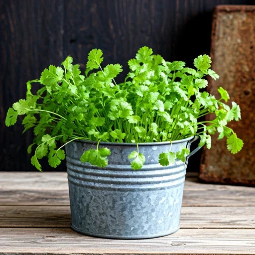 Cilantro Seeds 800+ Heirloom Non-GMO Coriandrum sativum Herb Seeds for Cooking & Pest Repellent